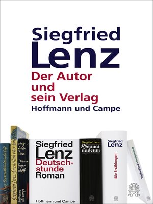 cover image of Siegfried Lenz und sein Verlag